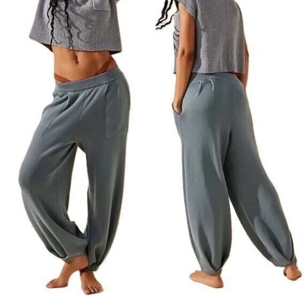 SOLD🚨FP Movement by Free People Beach Freya Tapered Oversized Bohemian Lounge - Picture 1 of 9